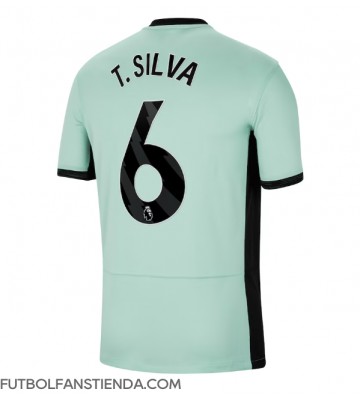Chelsea Thiago Silva #6 Tercera Equipación 2023-24 Manga Corta